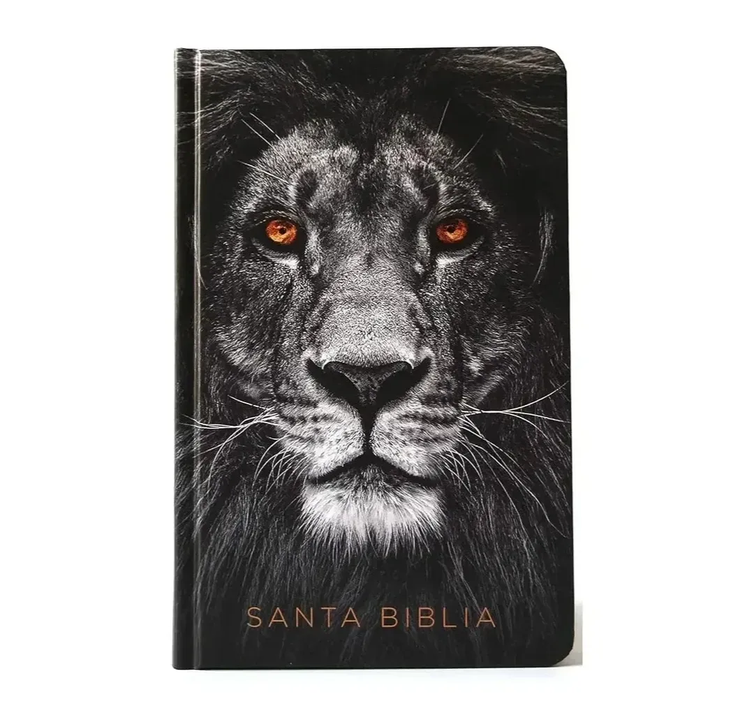 Biblia RVR 1960 León de Juda Tamaño Manual Tapa Dura
