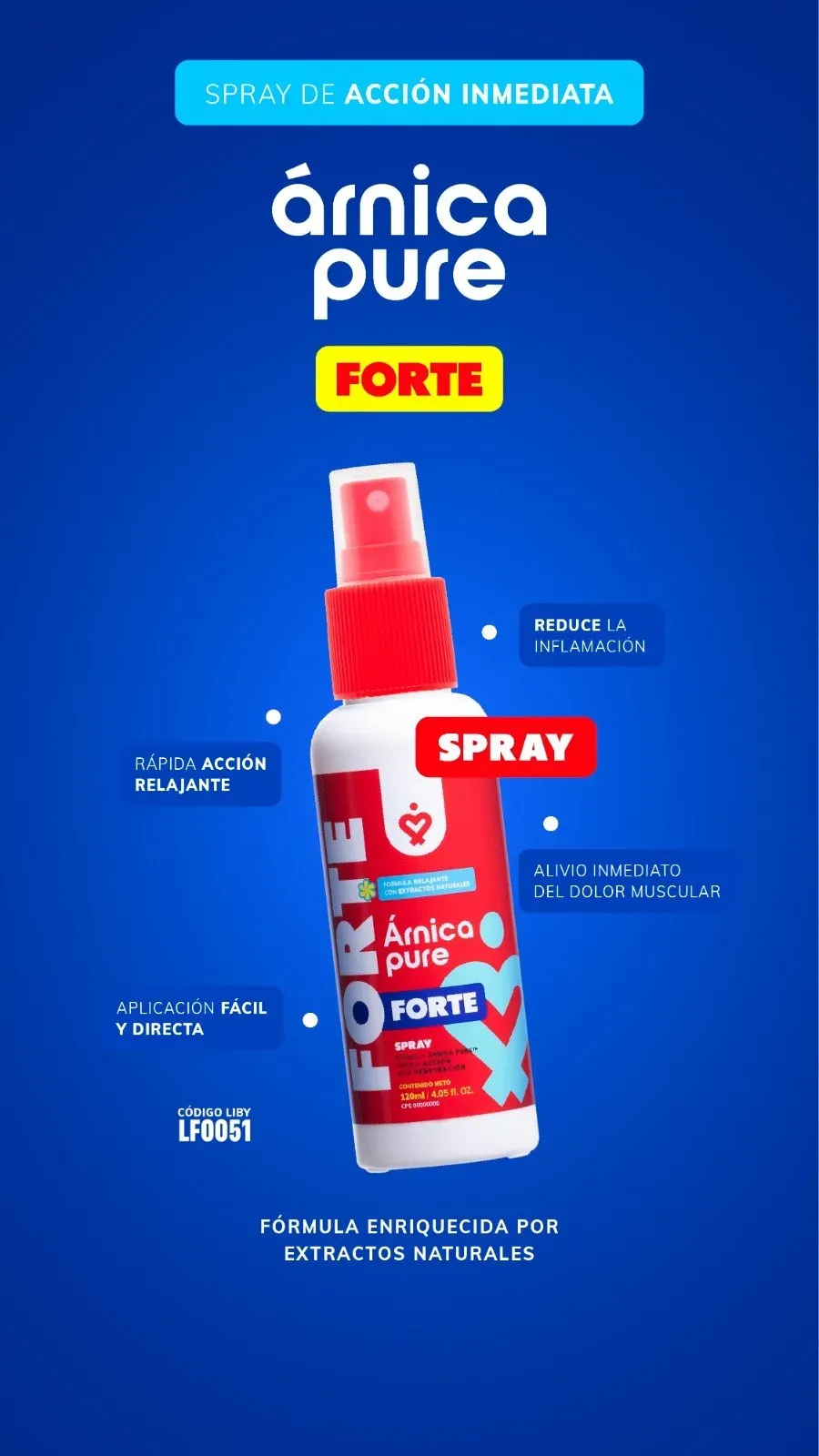 Árnica spray