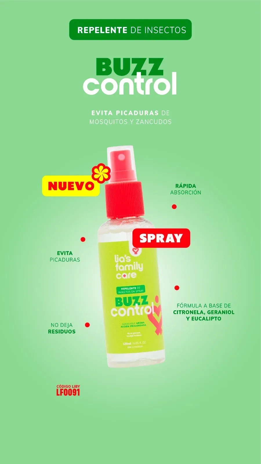 Repelente de mosquitos