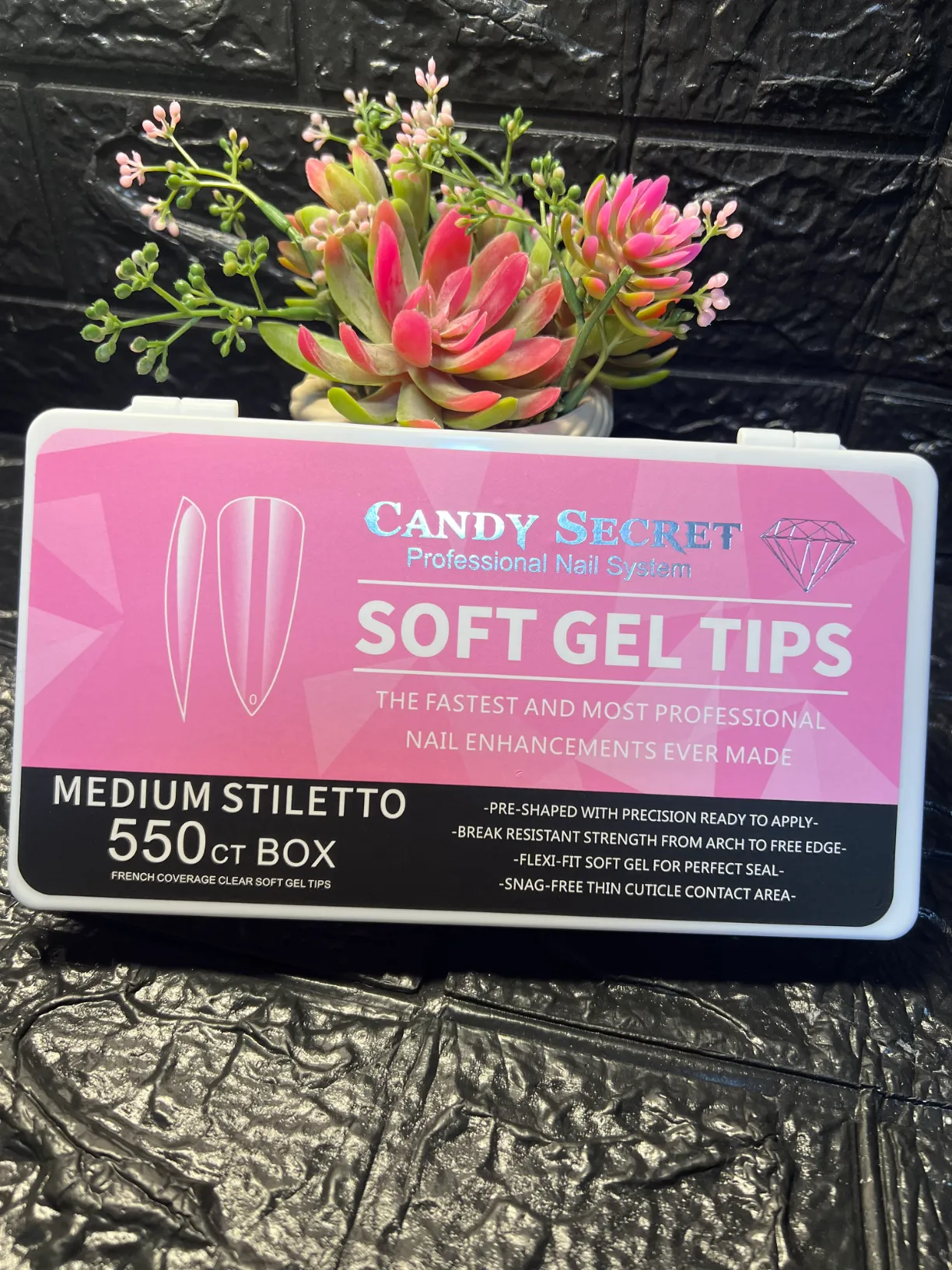 Tips Stileto Soft Gel