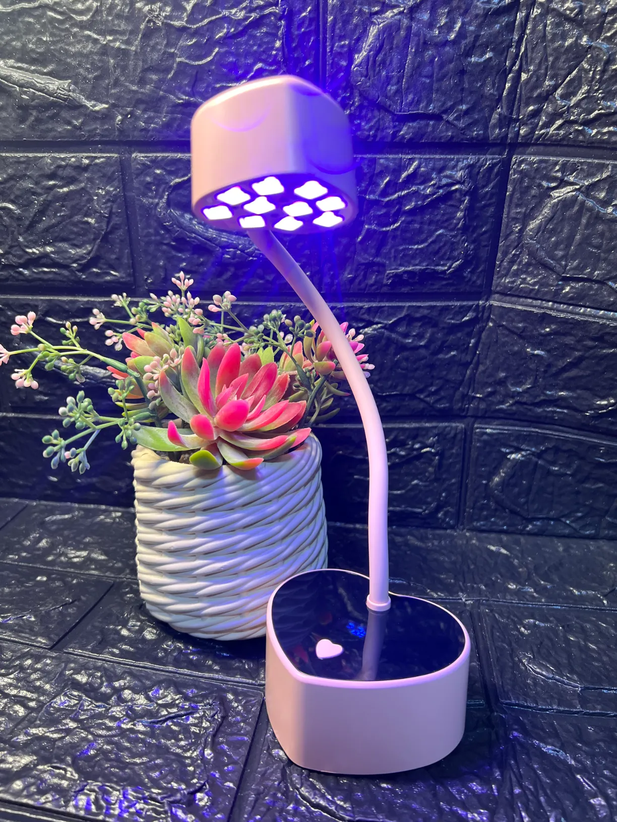 Lámpara flor de loto rosada 30W