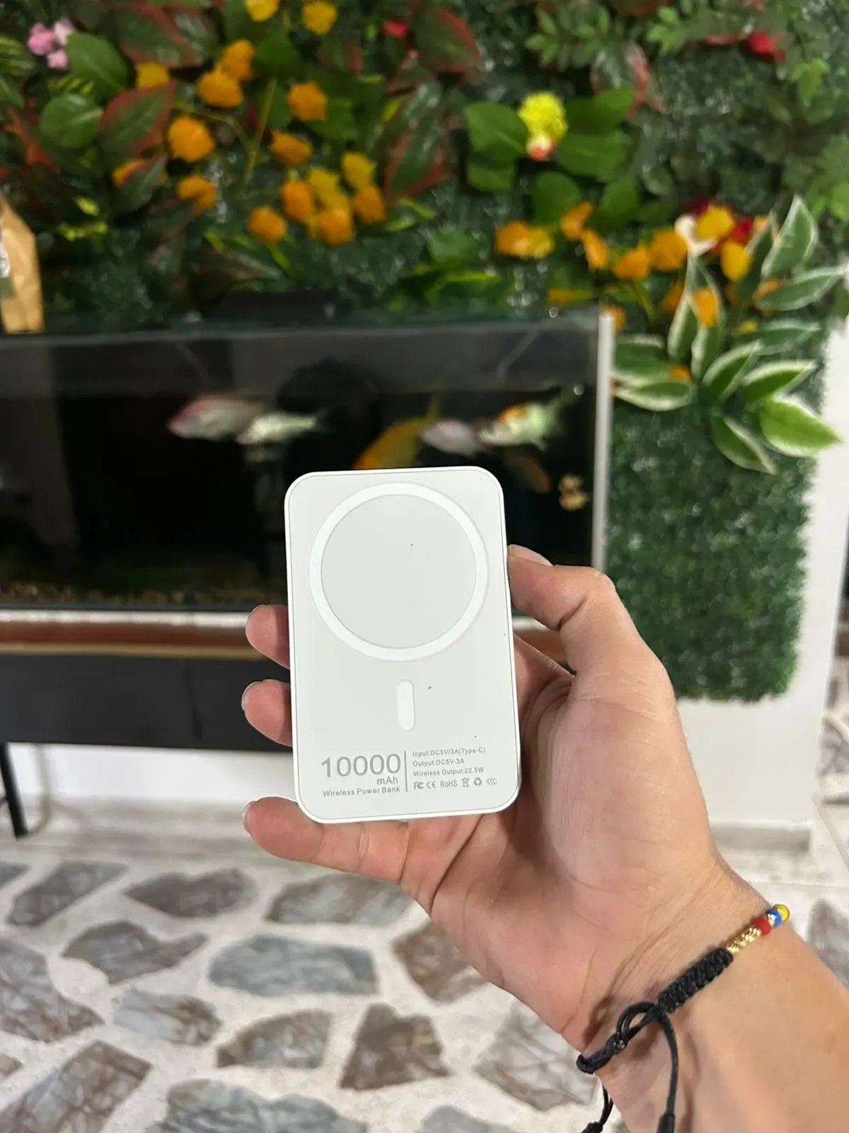 Power bam inalámbrica con cables