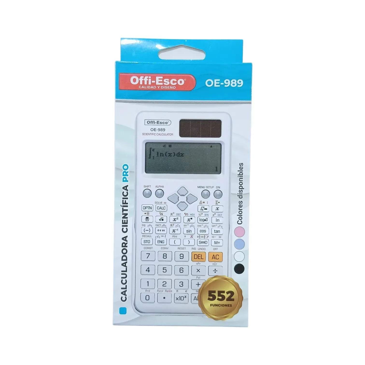 Calculadora (?? y?) científica Offi-Esco
