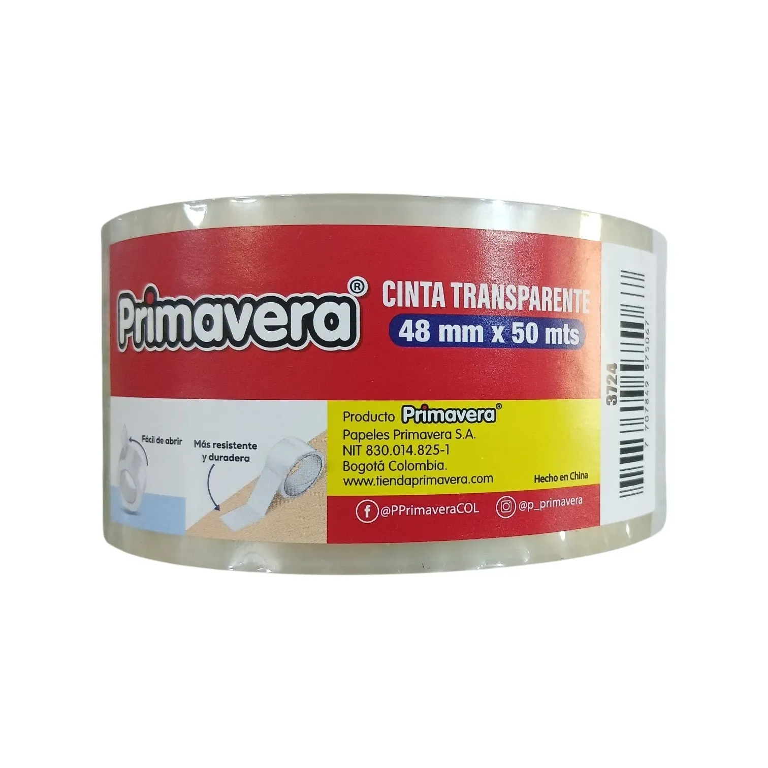 Cinta 48mm x 50mts adhesiva 1272 Celoven