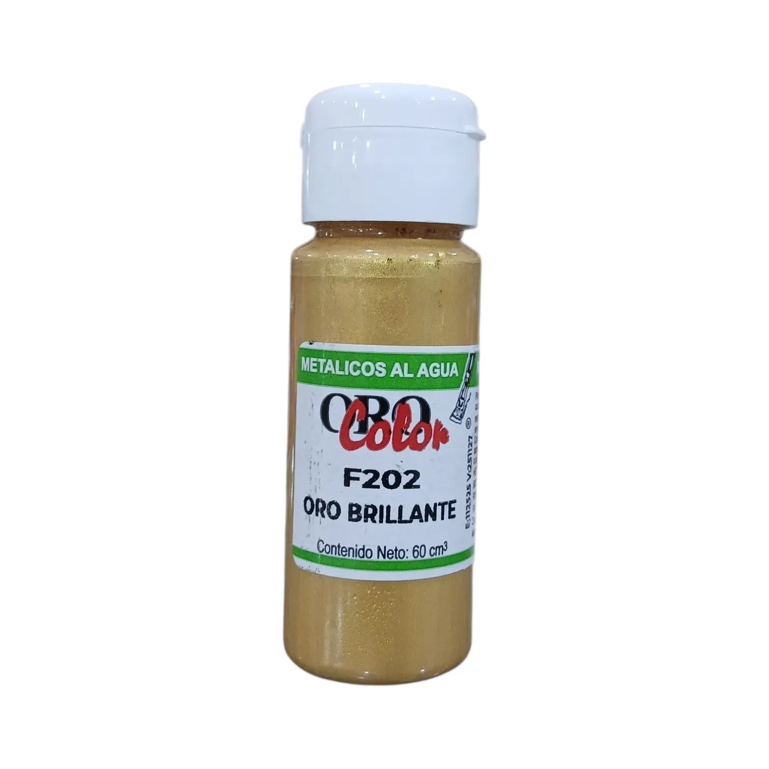 Pintura oro brillantemetalizada de 60ml Oro Color®