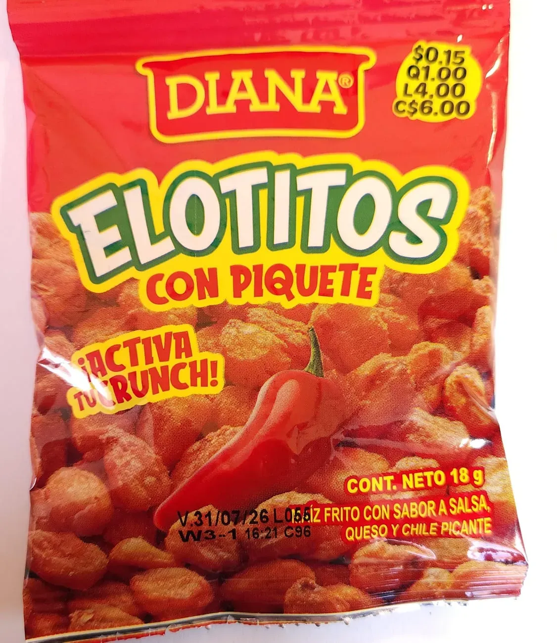 Elotitos con picante