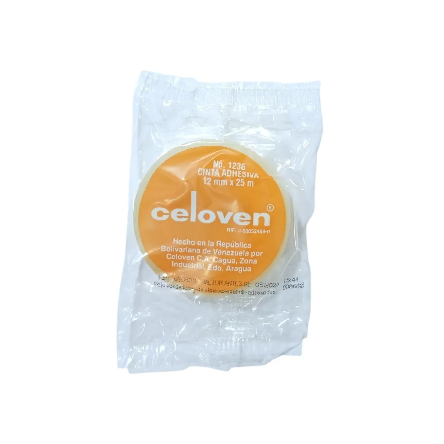 Cinta 12mm x 25mts adhesiva 1236 Celoven®