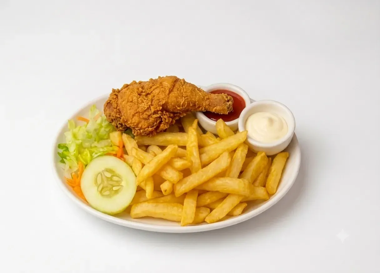Pierna broaster