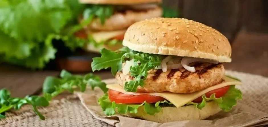 Hamburguesa de pollo