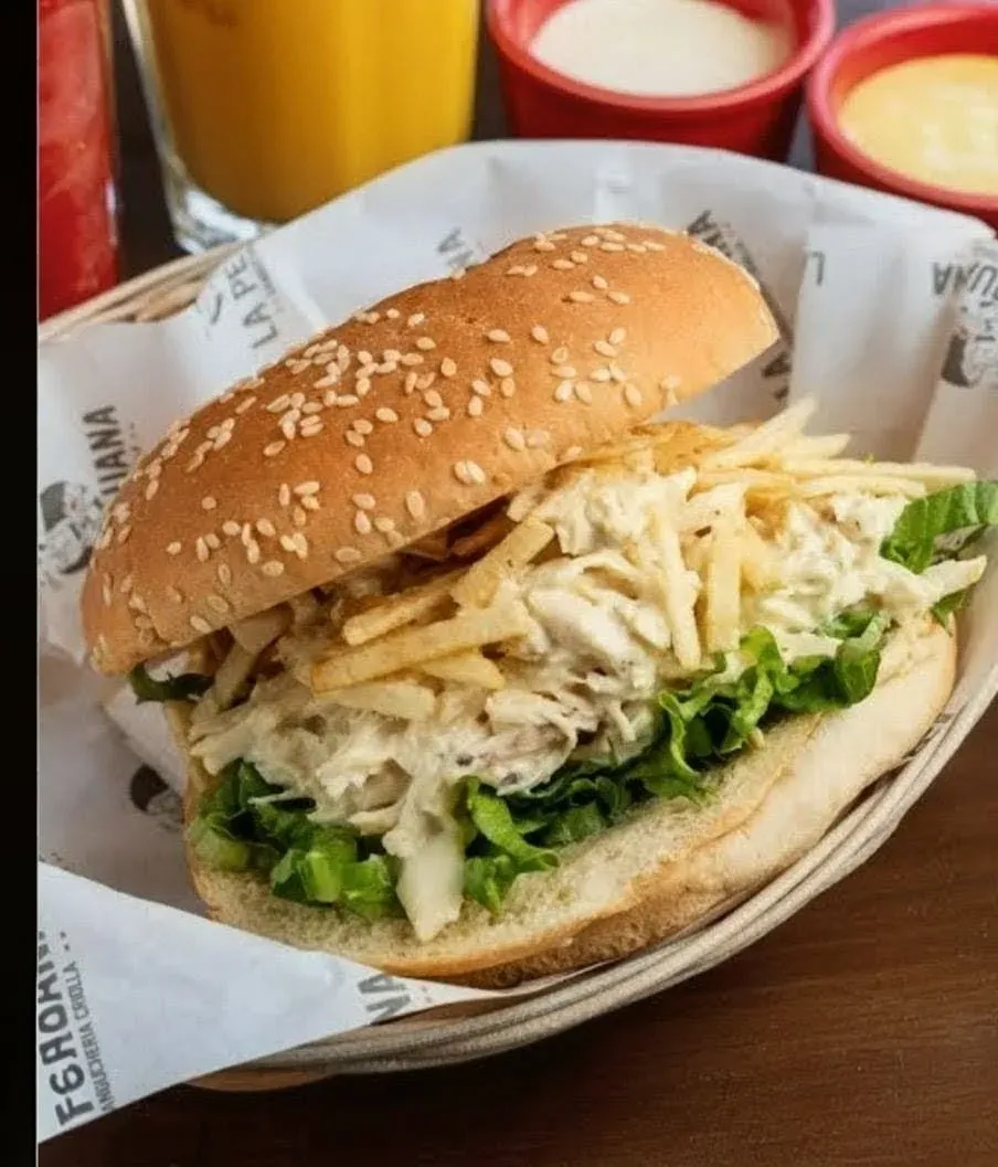 Hamburguesa desilachado