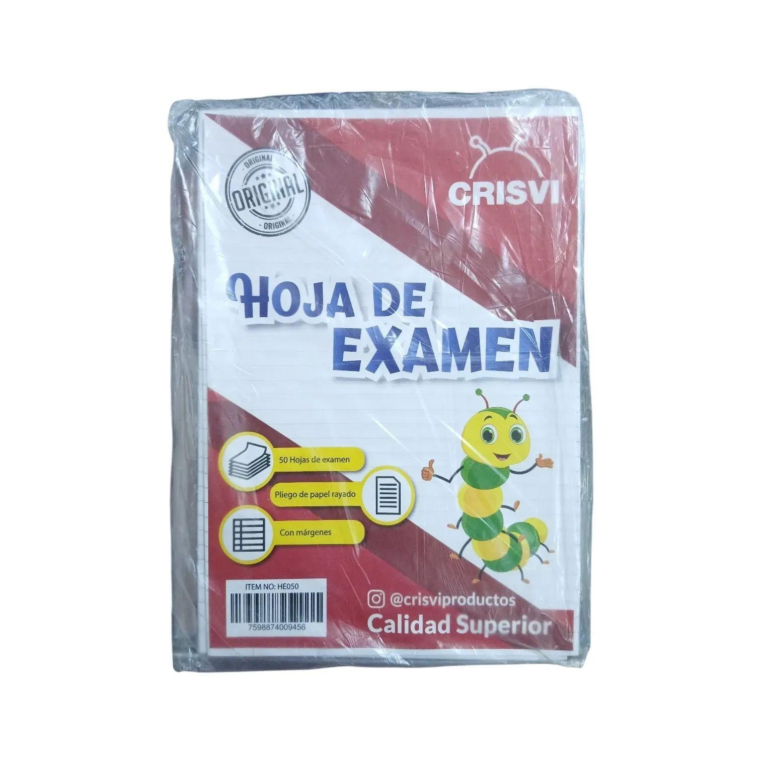 Paquete de 50uni de hojas de examen Crivi®