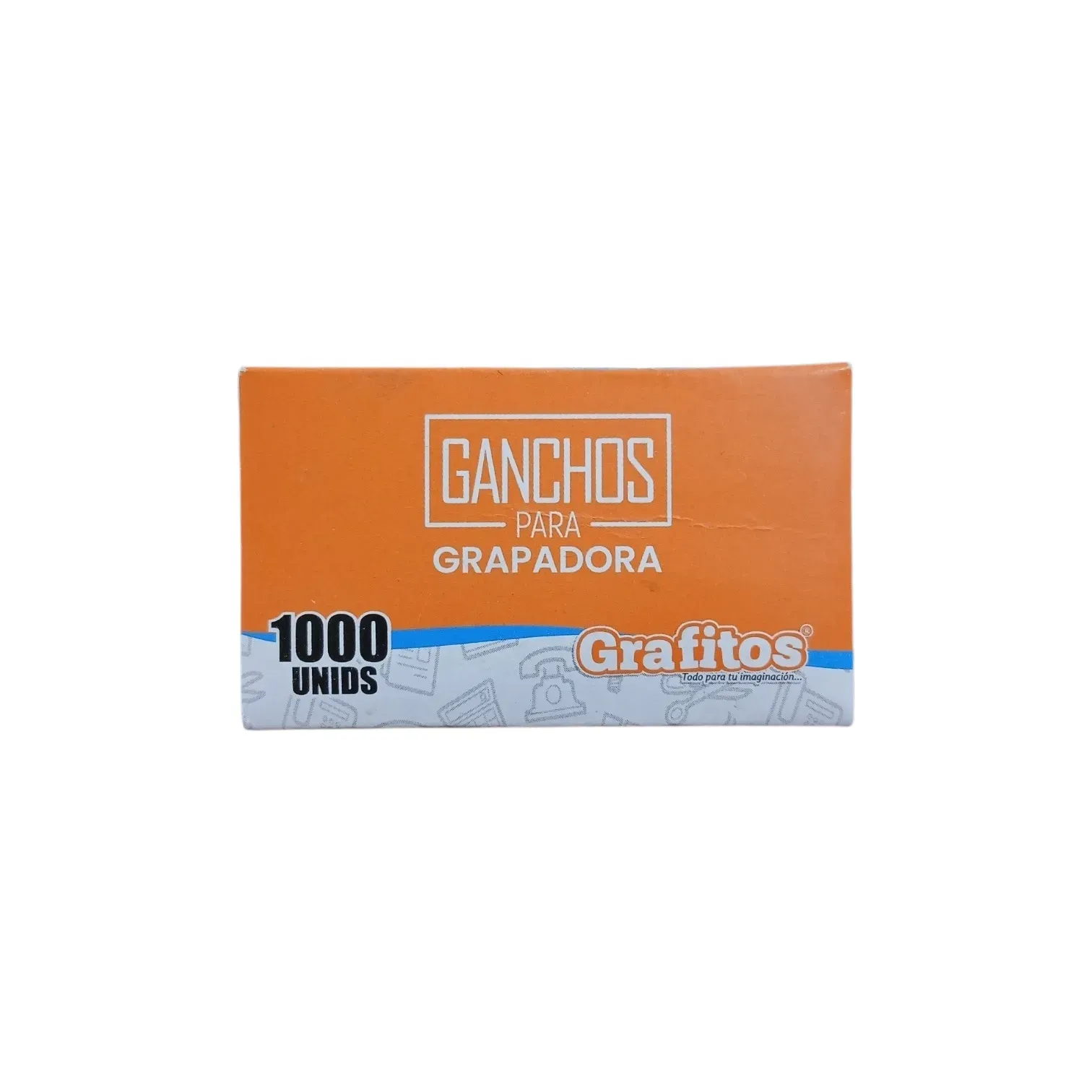 Grapas de 1000unids 26/6 Grafitos