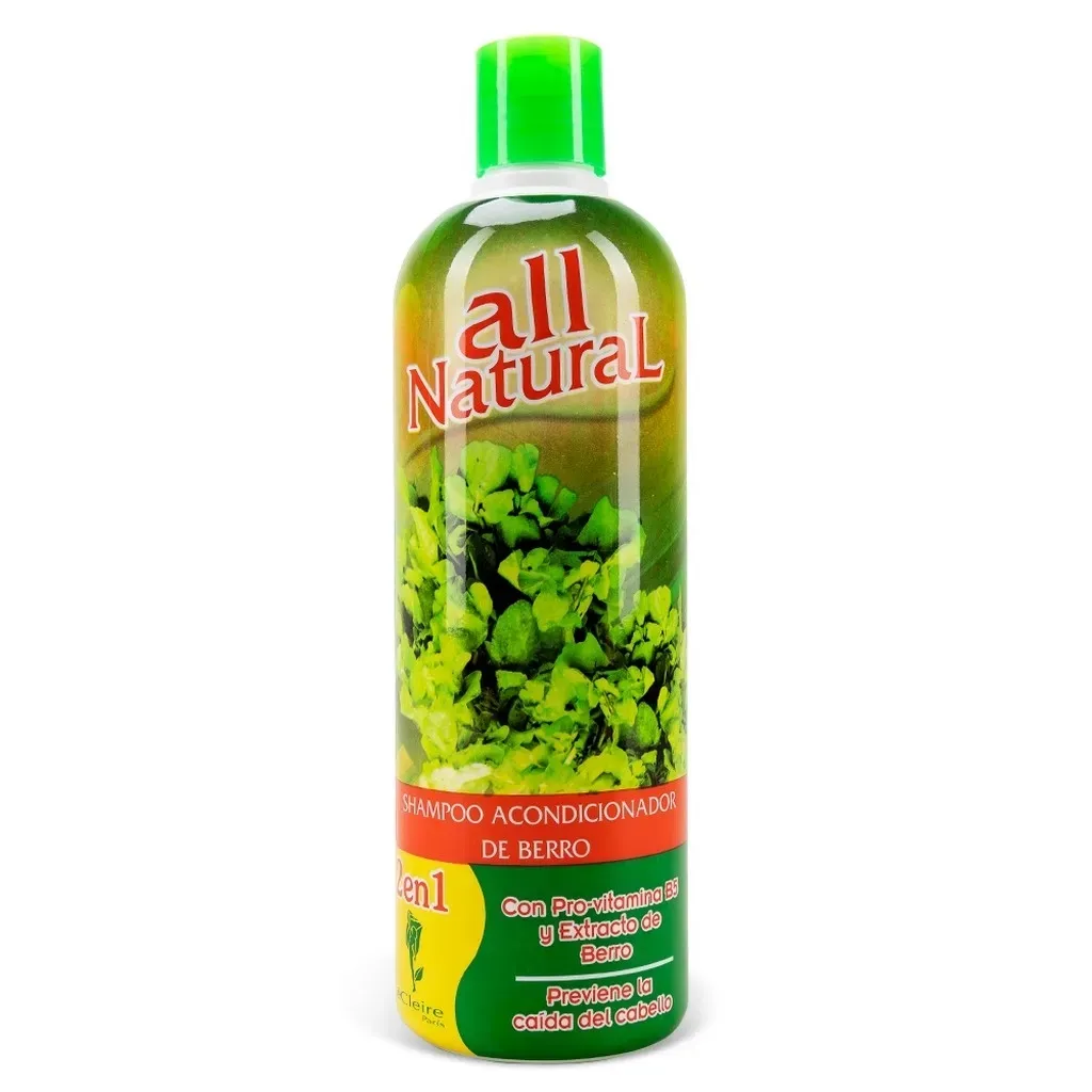 Shampoo all  Natural de Berro