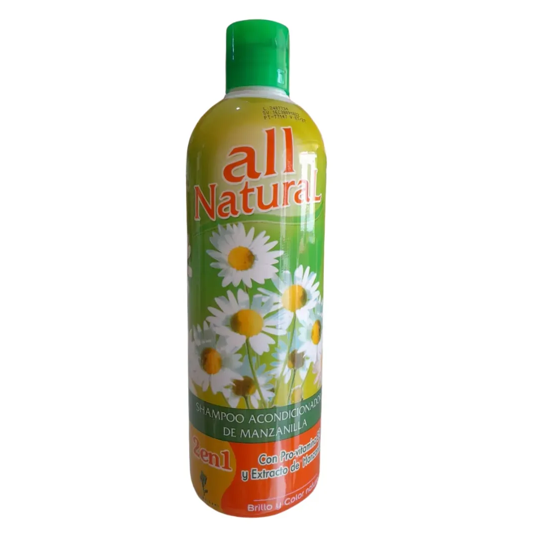Shampoo all Natural de Manzanilla