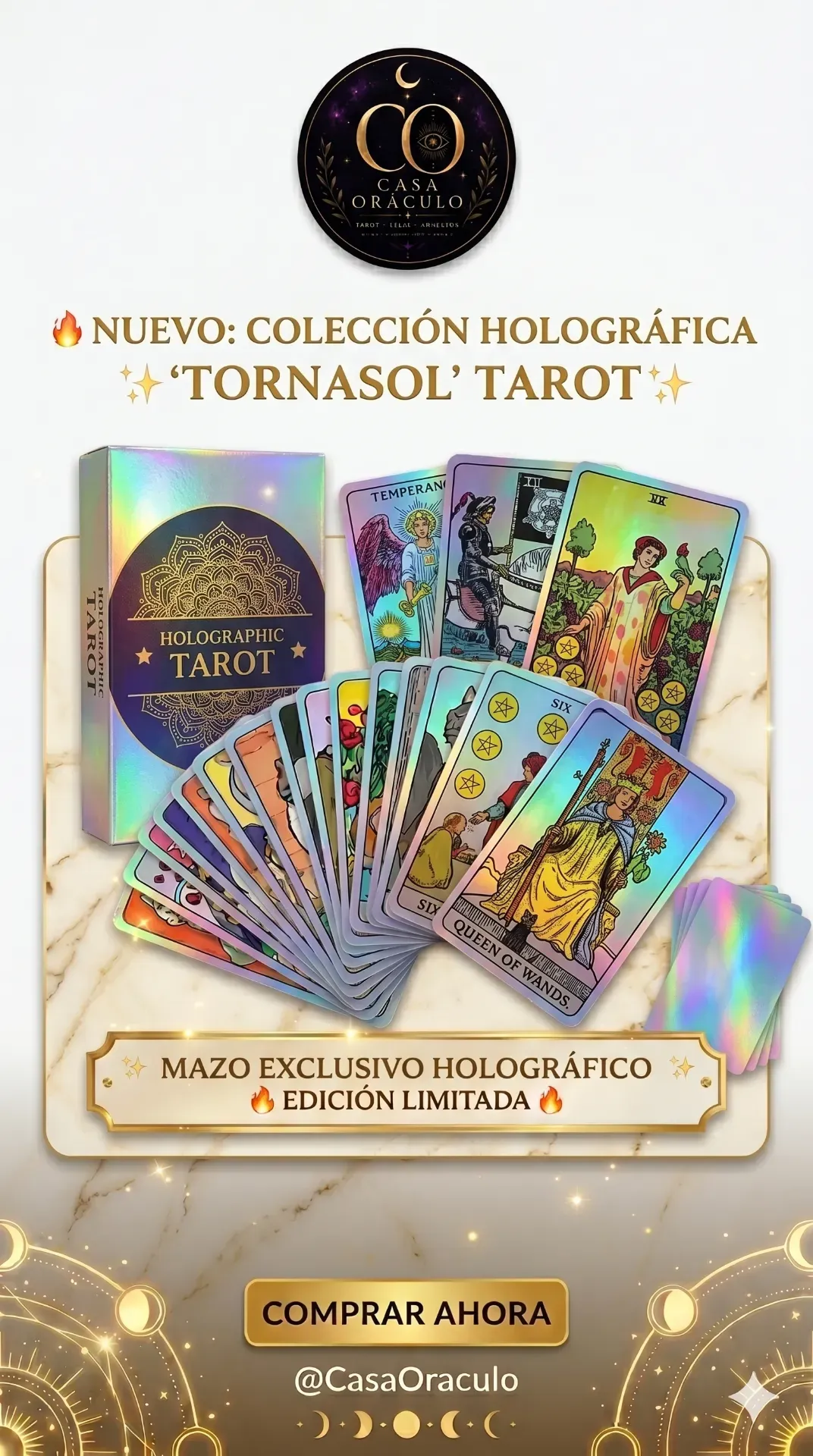 Tarot Rider-White - Tornasol