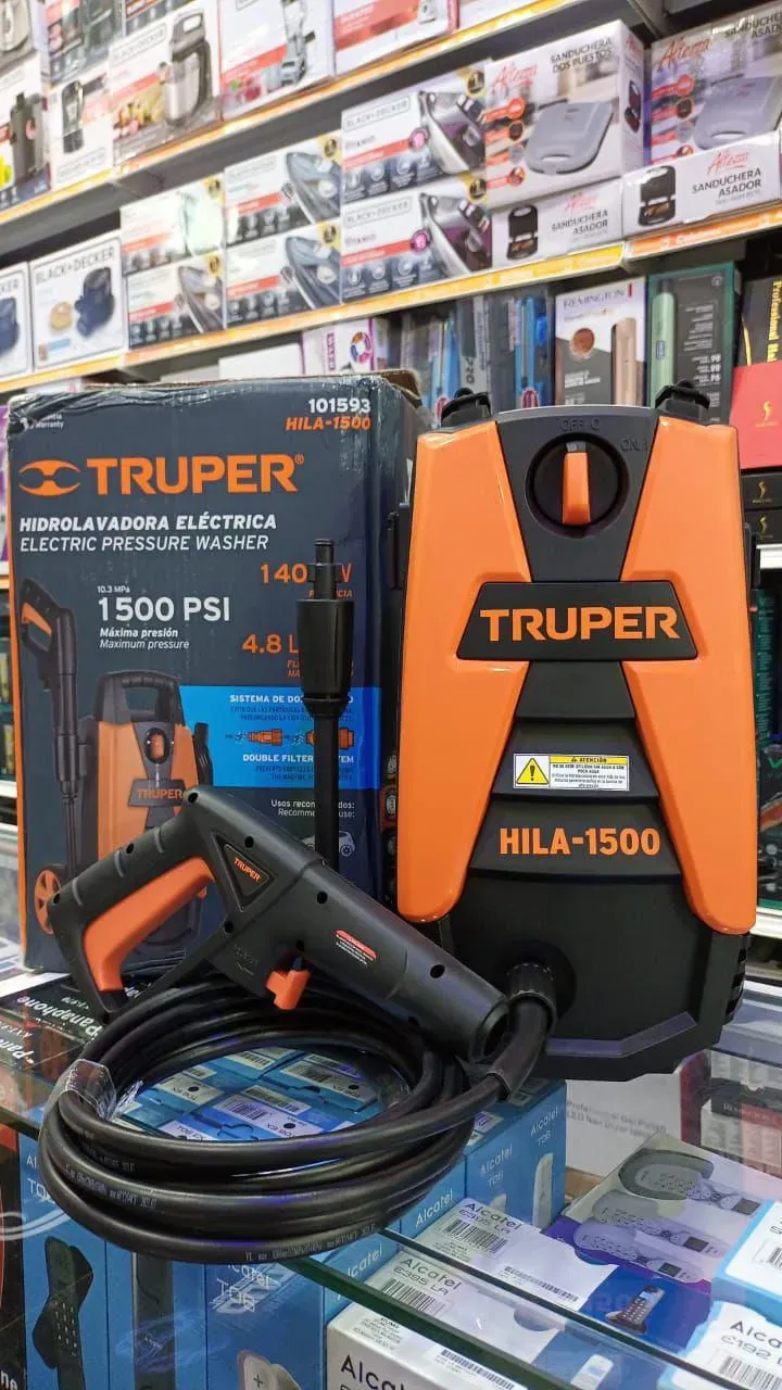 Hidrolavadora Truper 1500PSI Original 1400watts de potencia ??