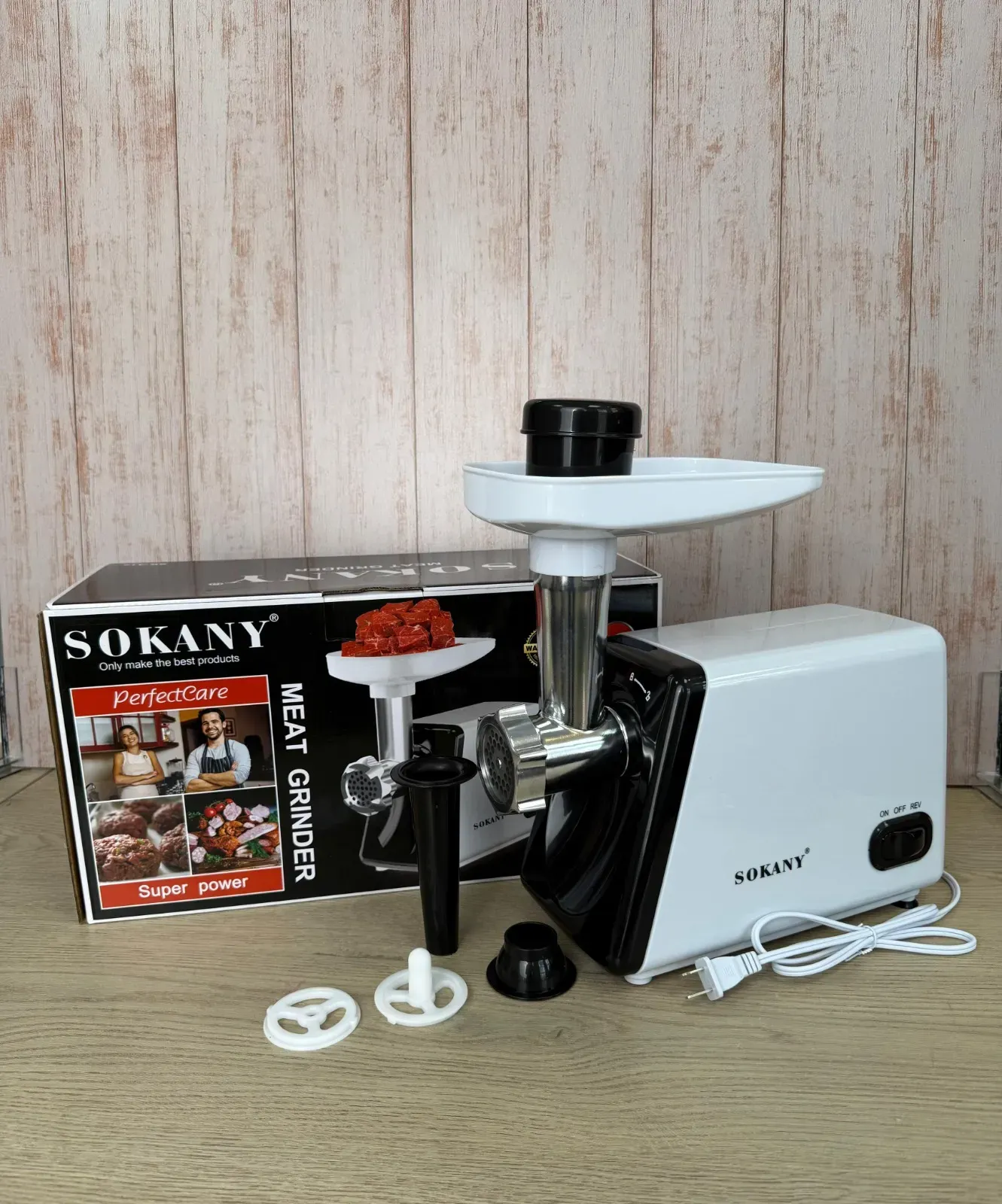_MOLINO DE CARNE ELÉCTRICO ?SOKANY SK-312