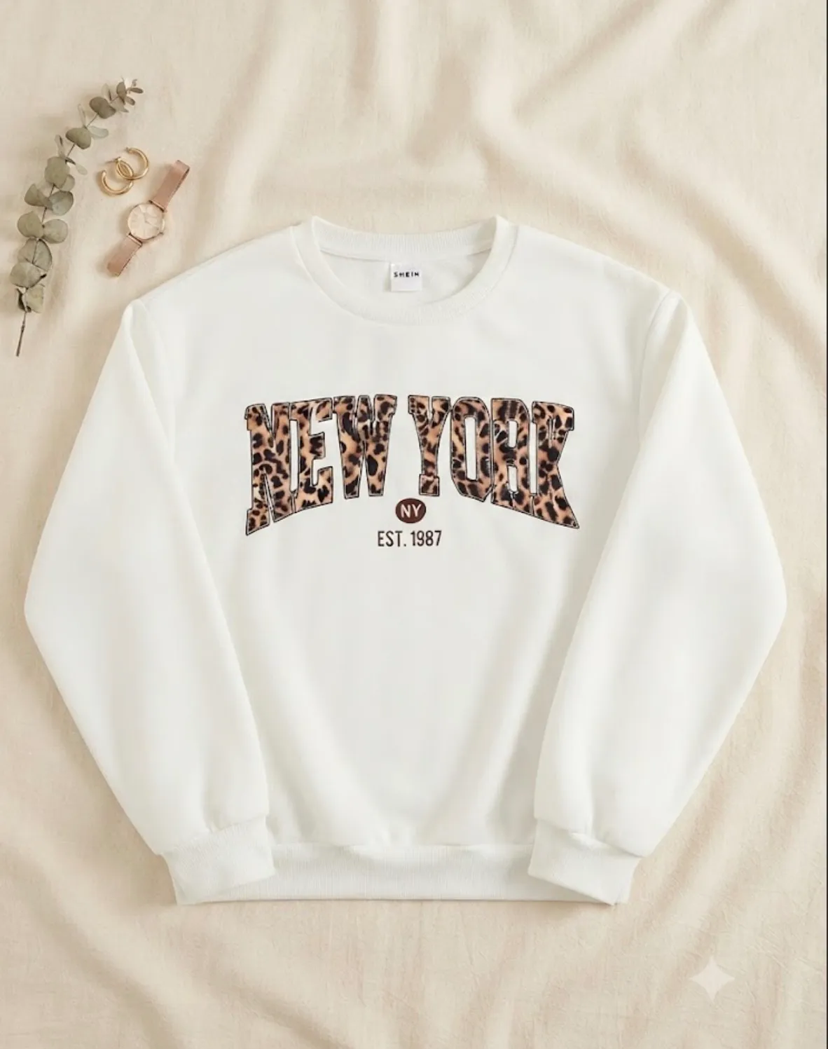 Pullover animal print
