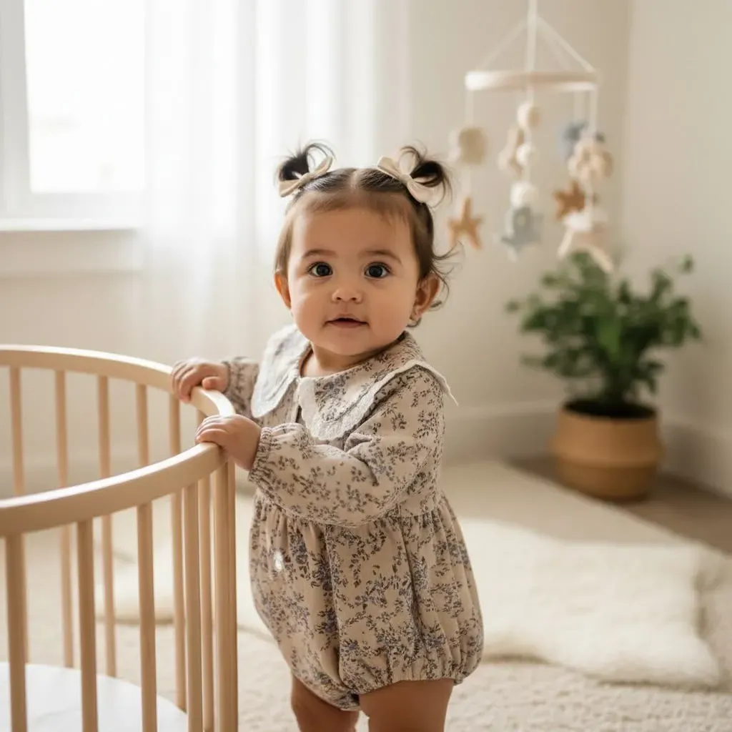 ? Romper "Dulzura Floral" (6-9 meses)