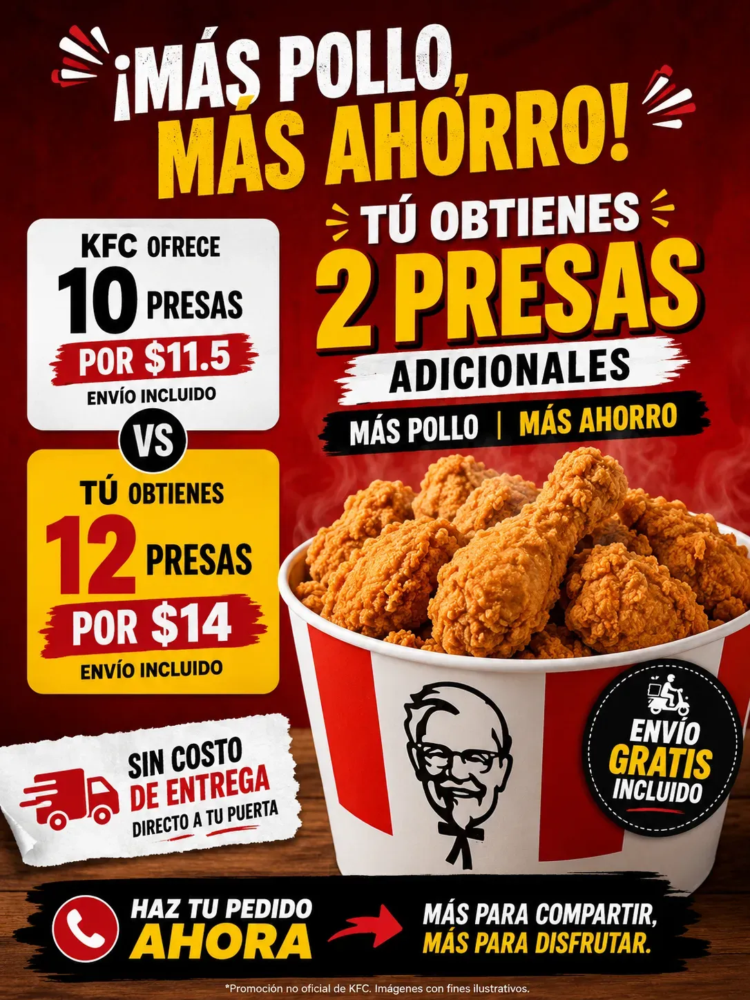 PORCION DE 10