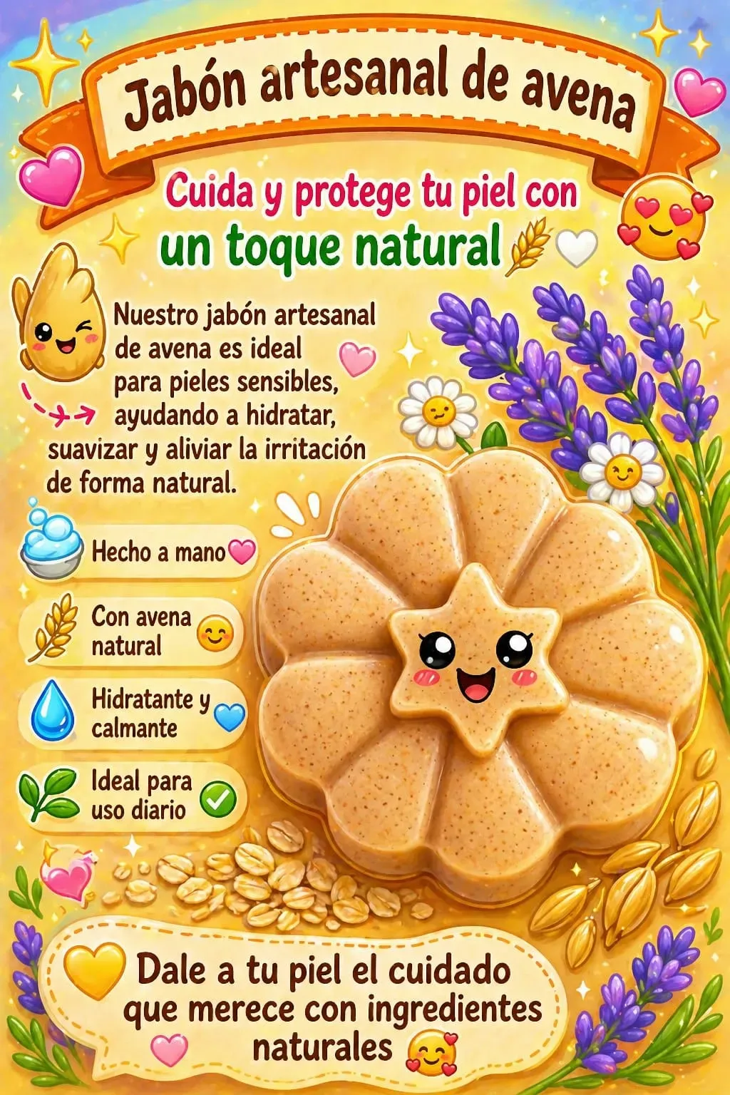 JABON ARTESANAL AVENA