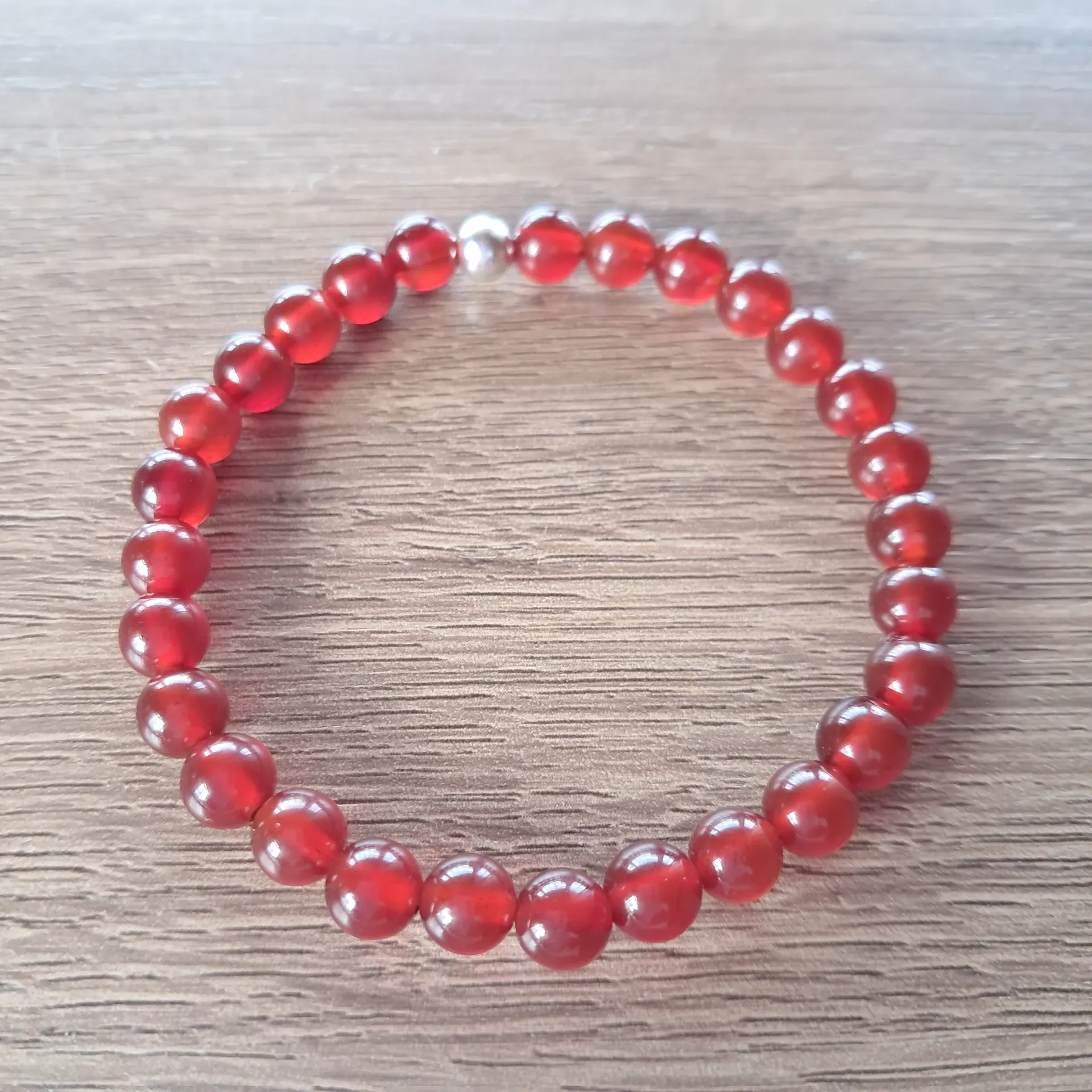 PULSERA CORNALINA