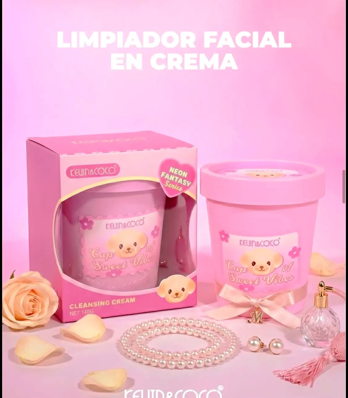 Limpiador facial en crema