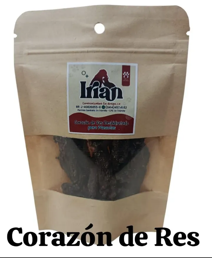 CORAZON DE RES (COMIDA PARA TUS MASCOTAS)