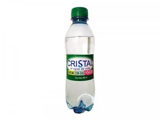 CRISTAL AGUA C GAS X250ML