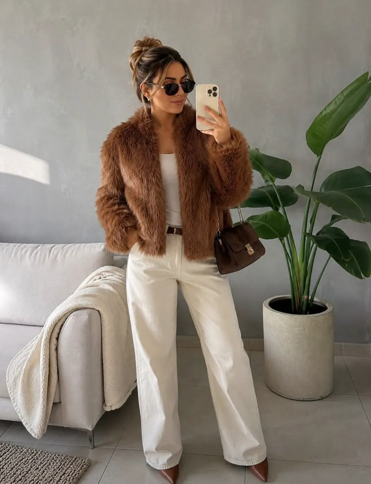 Chaqueta peluche