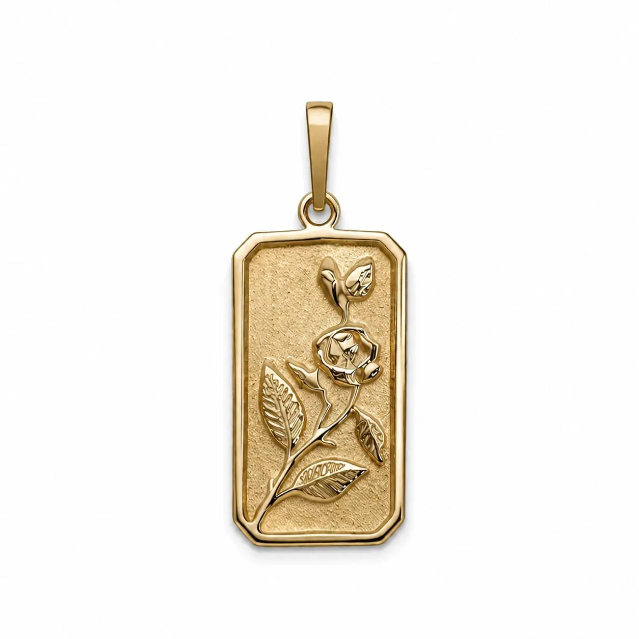 DIJE FIGURA DE ROSA