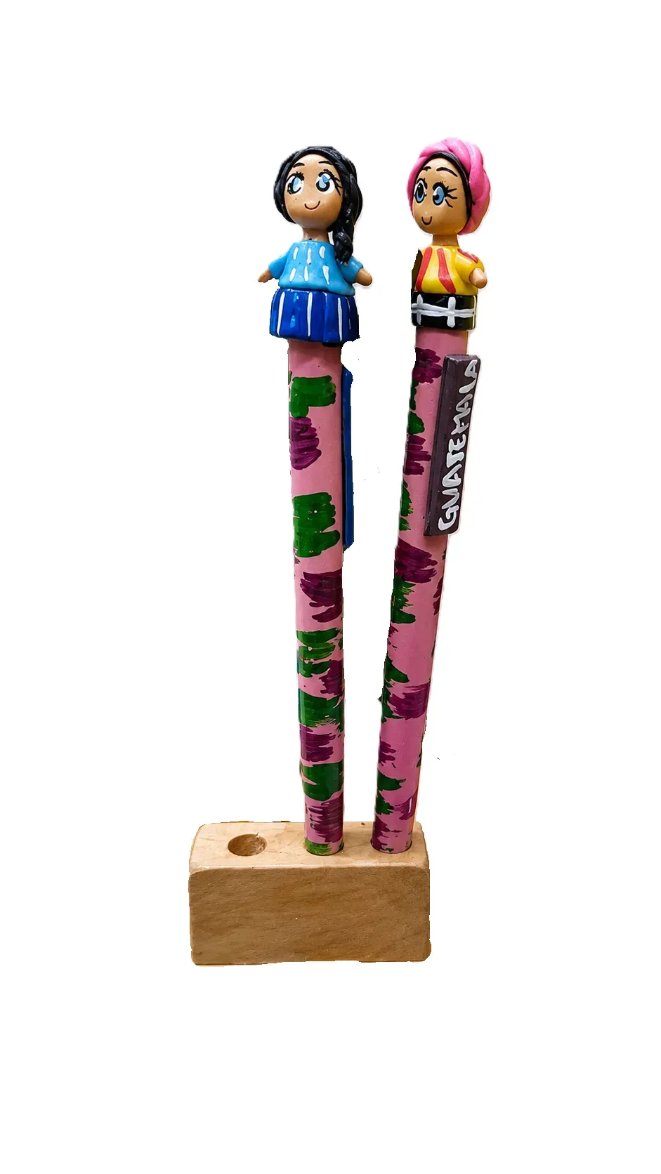 Lapiceros Tipicos Con Muñeca