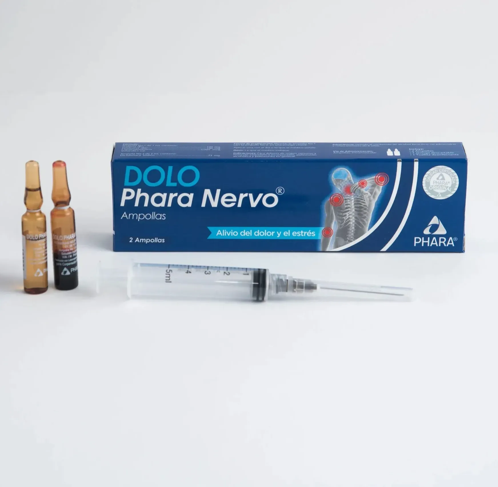 Dolo Phara Nervo 2 Ampollas