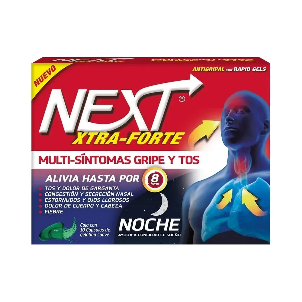 Next Xtra-Forte Noche 10 Tabletas