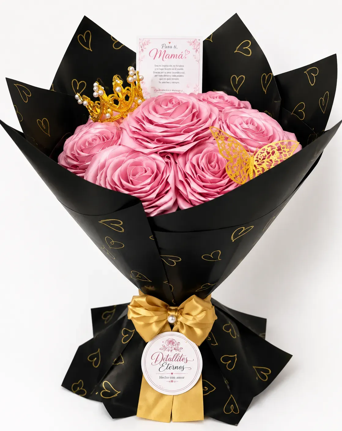 ? Majestad Clásico - Palo de Rosa 7 rosas eternas