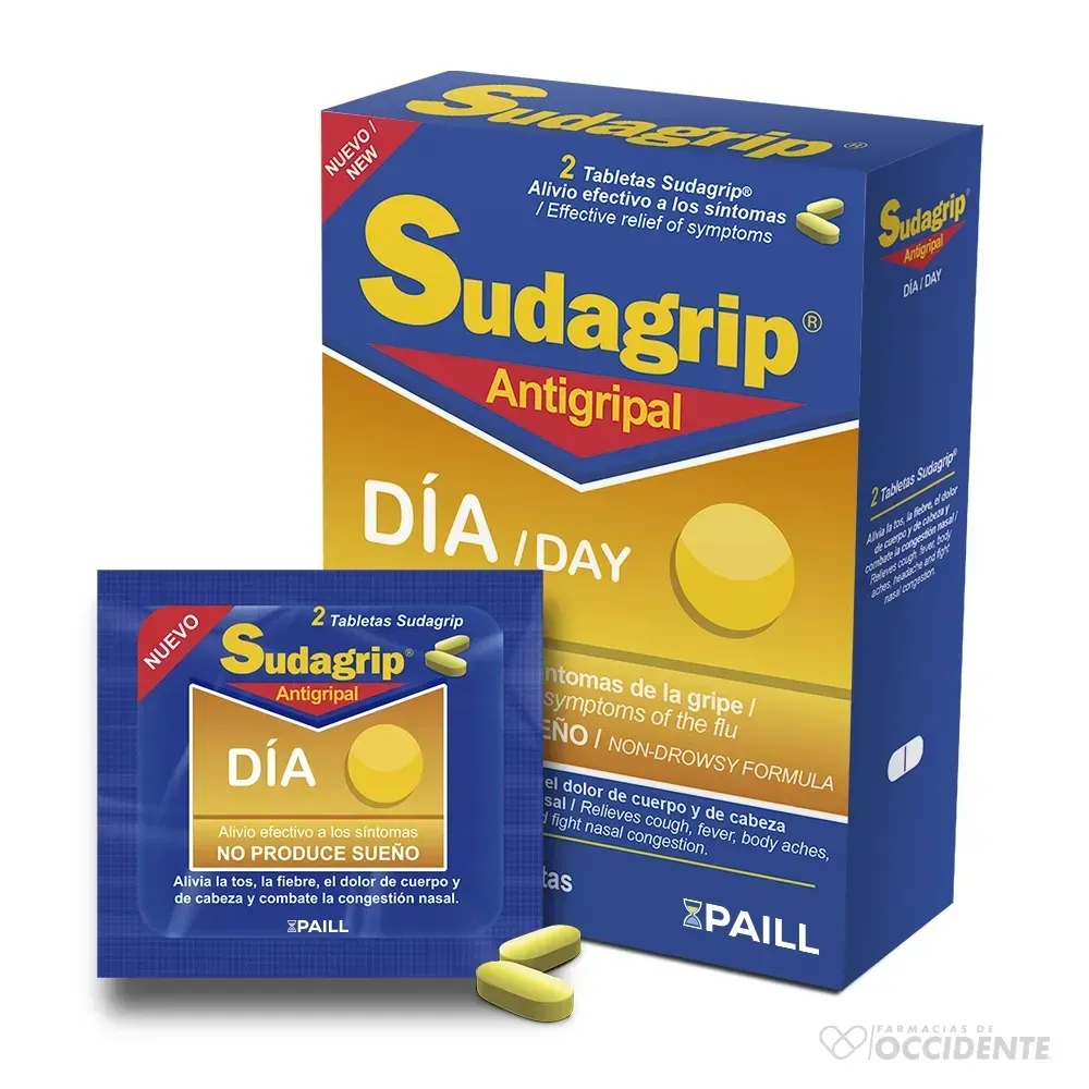 Sudagrip Antrigripal día 50 tabletas