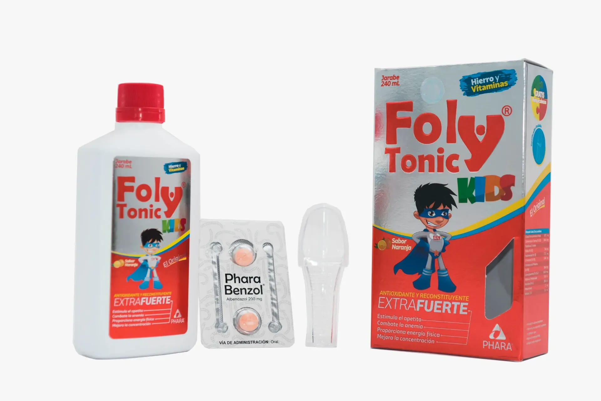 Foly Tonic Kids jarabe x 240ml