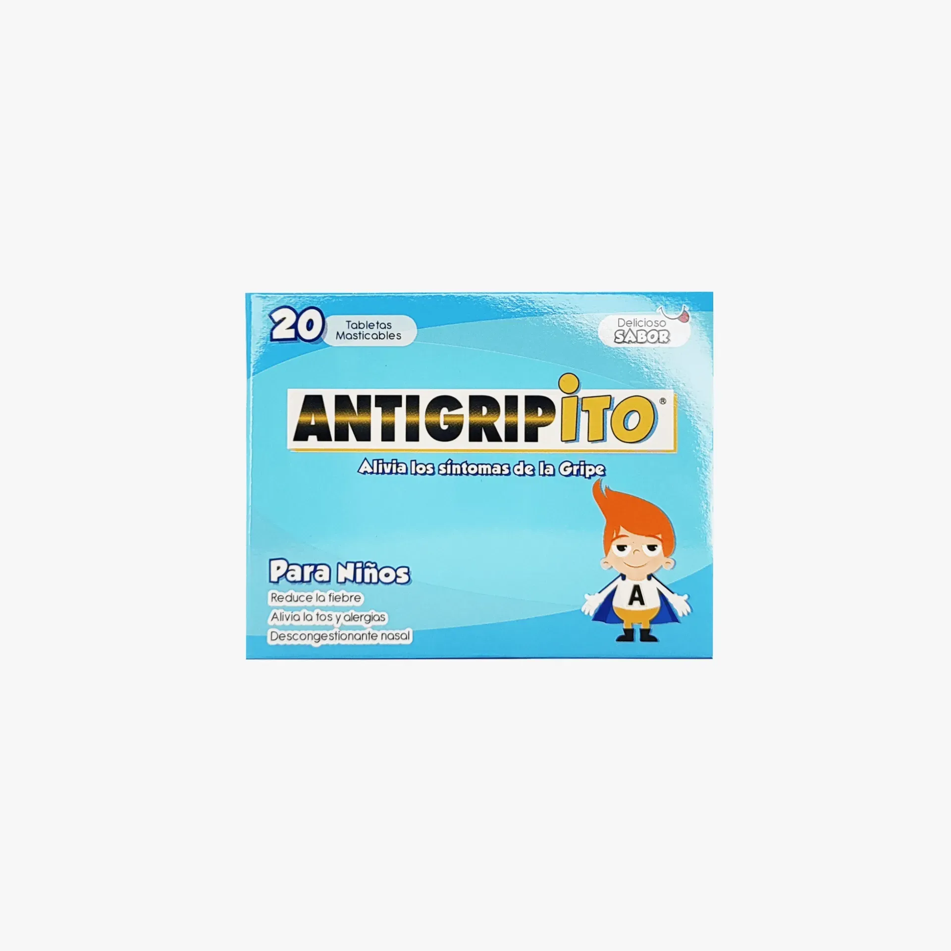 Antigripito Tabletas Masticables x 20