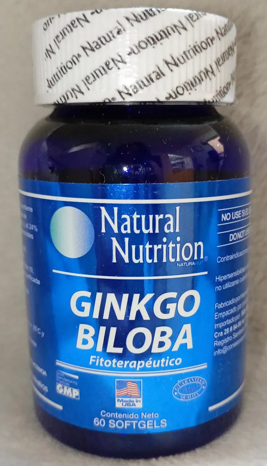 GINGO BILOBA * 60 SOFTGELS