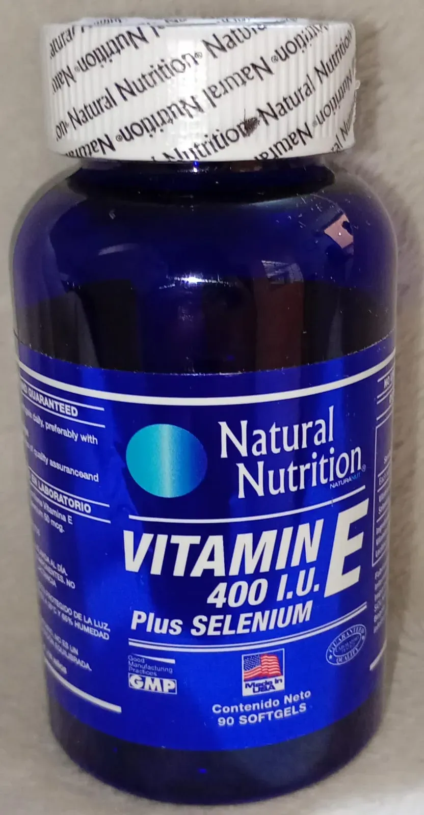 VITAMINA E 400 UI PLUS SELENIUM * 60 SOFTGELS