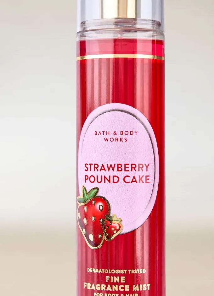 Strawberry pound cake body