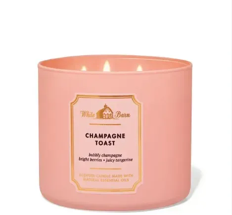 champagne toast vela 3 mechas