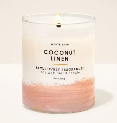 coconut linen vela 1 mecha