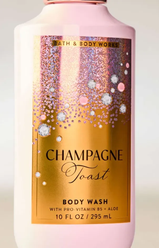 Champagne toast gel