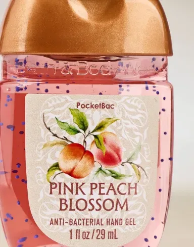 Pink peach blossom alcohol gel