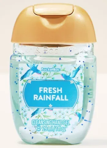 Fresh rainfall alcohol gel
