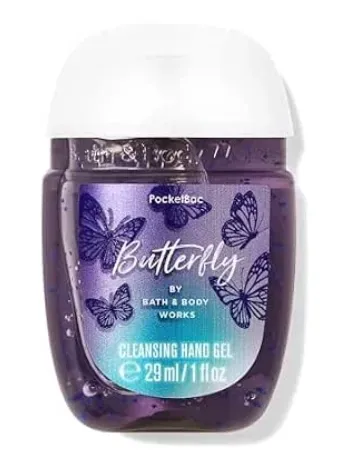 Butterfly alcohol gel