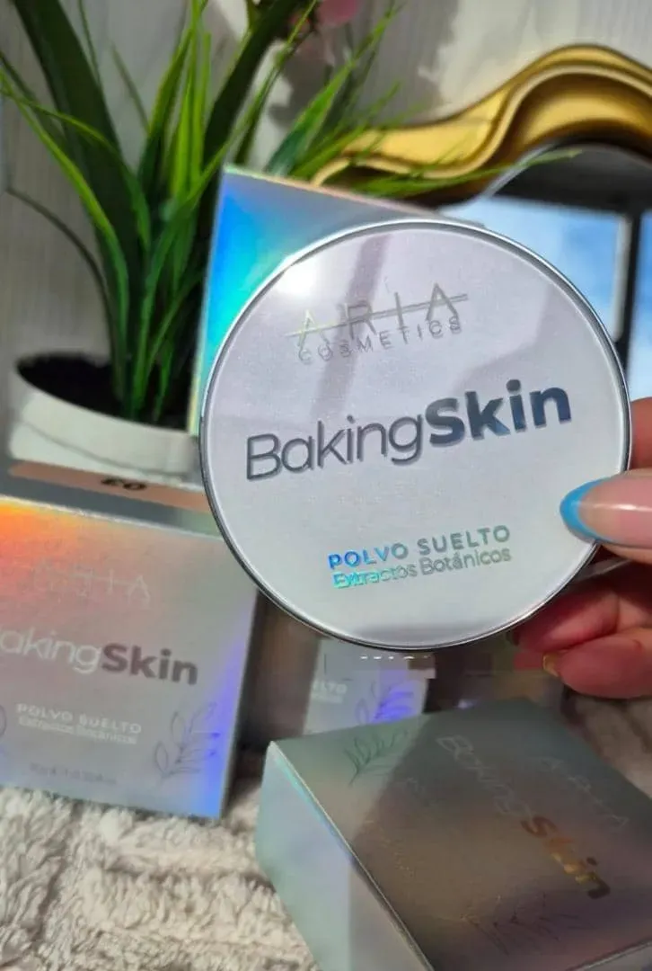 Polvo Suelto BakinSkin Aria Cosmetics