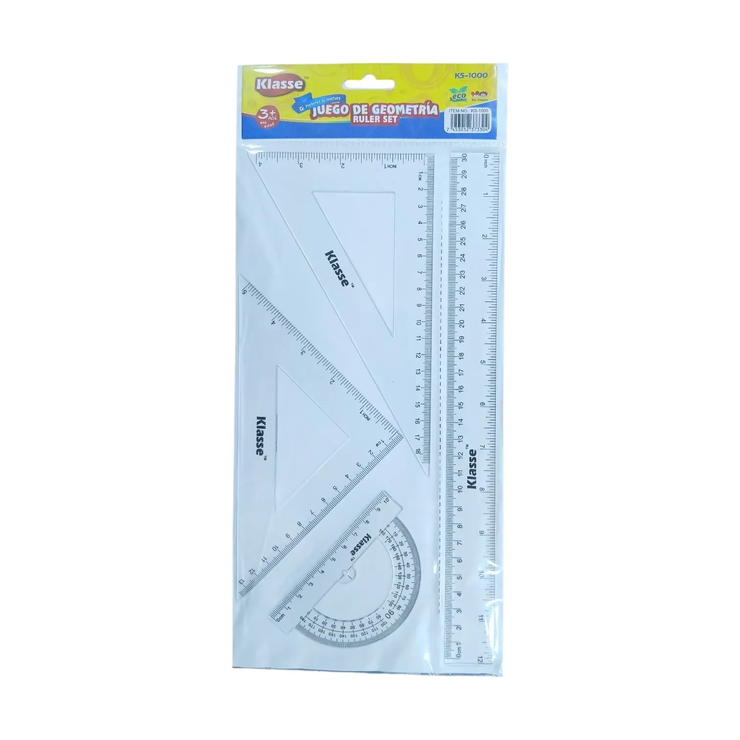 Juego geométrico de 4 pcs 30cm Klasse