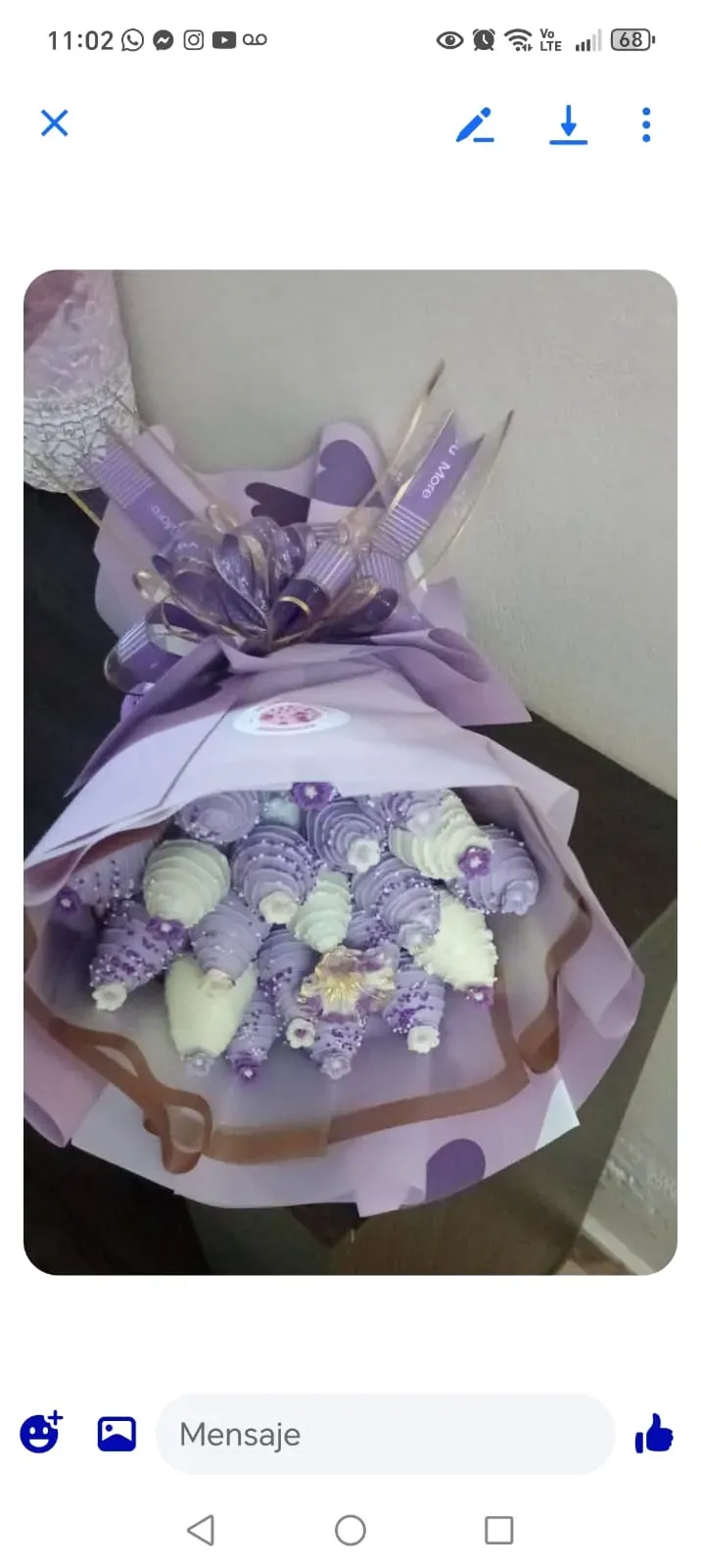 Ramos de fresas